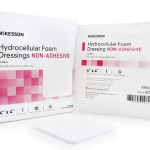 McKesson 4739 Foam Dressing, Box of 10