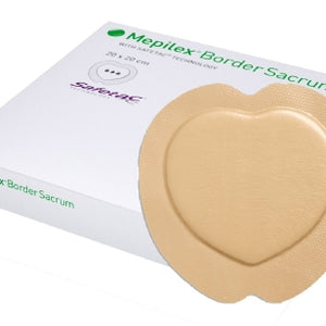 Mepilex Border All-in-One Bordered Foam Dressing: 10 Count, 6.3" x 7.9" 24724925