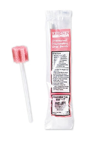 Sage Toothette Oral Swabstick Foam Tip, Untreated, Pack of 20 30139306