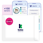 Koko Genetics Advanced DNA Test for Cats, Analyzes & Identifies 40+ Breeds, Ancestry, Offers 146+ Genetic Health and Traits Reports, Lifetime Updates Included