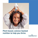 Kate Farms Pediatric Standard 1.2 Formula, Vanilla and Chocolate Flavors, Sole Source Nutrition, Nutritional Supplement Drinks, Feeding Tube Meals, Protein Shakes for Kids, 8.45 FL Oz, Pack of 12 or 1 Each 50140977 75112656