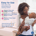 Limerick 1-Micron Filter with Tubing for ComforTouch Kit, PJ's Comfort, & Joy Breast Pumps, DEHP Phthalate Free 59779071