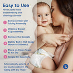 Limerick Silicone Gaskets & Valves Bundle, Silicone Gasket with Outer Ridge for  Tight Seal, Valve Prevents Backflow 90875990