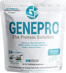 Genepro Unflavored Protein Powder - New Formula - Lactose-Free, Gluten-Free & Non-GMO Whey Isolate Supplement Shake, 3rd Generation, Multiple Servings 76447013