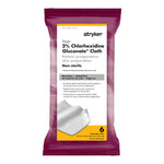 Sage Skin Prep Wipe, 2% Strength CHG (Chlorhexidine Gluconate) NonSterile, Soft Pack, 6 per Pack