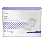 McKesson Ultra Incontinence Liners, 27 Inch Length, Heavy Absorbency, Polymer Core, One Size Fits Most