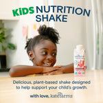 Kate Farms Pediatric Organic Nutrition Shake, Multiple Flavors, 8G of Protein, 27 Vitamins and Minerals, Meal Replacement, Protein Shake, Gluten Free, Non-GMO, 8.45 Fl Oz, Pack of 12 85278924