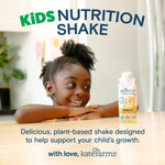 Kate Farms Pediatric Organic Nutrition Shake, Multiple Flavors, 8G of Protein, 27 Vitamins and Minerals, Meal Replacement, Protein Shake, Gluten Free, Non-GMO, 8.45 Fl Oz, Pack of 12 58204931