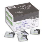 SimplyThick Food and Beverage Thickener Easy Mix 4 oz. Individual Packet Unflavored, Box of 100 84410857