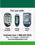 PRODIGY No Coding Blood Glucose Test Strips, Box of 50 Strips 94510232