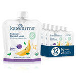 Kate Farms Organic Pediatric Blended Meal, Multiple Flavors, 8G Protein, Organic Whole Foods, Oral or Tube Feed Nutrition, Gluten Free and Non-GMO, 8.45 FL Oz, Pack of 12 or 1 Each 46174410