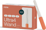 Mira Ultra4 Wands, Track 4 Key Fertility Hormones LH, PdG, E3G, and FSH for Family Planning & Pregnancy, Use at Home with The Mira Fertility Monitor Kit + App, 20 Ovulation Test Strips