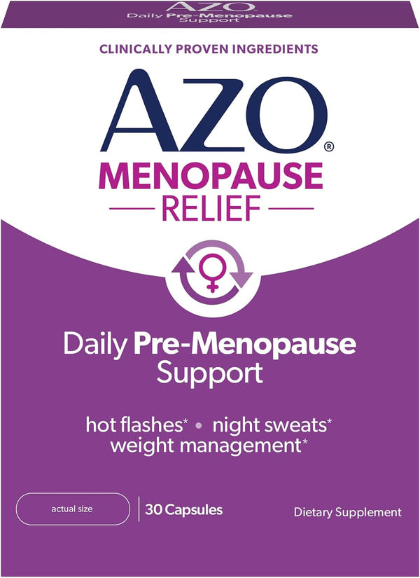 AZO Daily Perimenopause Supplements for Women, 30 Ct