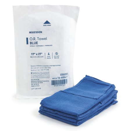 McKesson 16-6004-B Towel, Case of 80 16765466