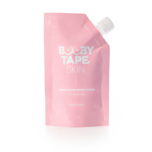 Booby Tape Miracle Pink Breast Scrub, Exfoliate & Cleanse Skin, Reduce Acne & Scarring, 52.9oz, 1 Count 46687792