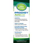 PRODIGY Glucose Monitor Kit with AutoCode Talking Meter, 100ct Test Strips, Lancing Device, 10ct Lancets 85166375