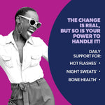 AZO Daily Menopause Relief + Vitamin D for Women, 30 Ct