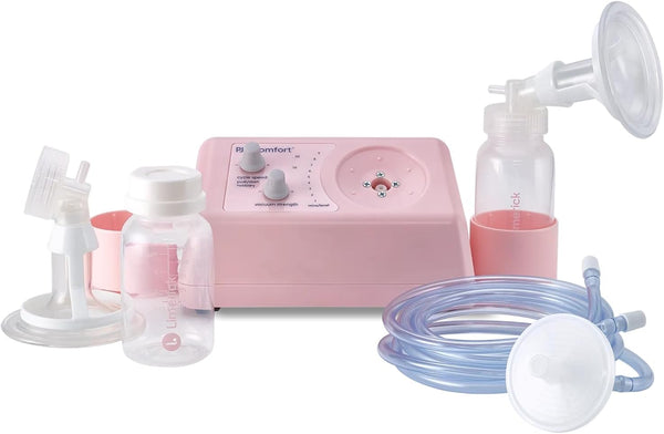 Limerick PJ's Comfort Electric Breast Pump, Hospital Grade Compression & Vaccum Technology, Dual Soft Silicone Breast Cups 63164132