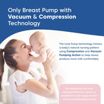 Limerick Love Manual Hand Pump, Easy-to-Use, Includes ComforTouch Silicone Breast Cup, BPA-Free Bottle, Silicone Gaskets, Portable 43721259