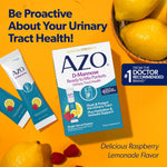 AZO D-Mannose Urinary Health Ready to Mix Packets, Raspberry Lemonade, 10 Ct