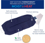 Carex Bed Buddy Back Wrap Heat Pad - Microwaveable - Microwave Heating Pad and Cold Pack for Back Pain, Neck Pain, Muscle Pain