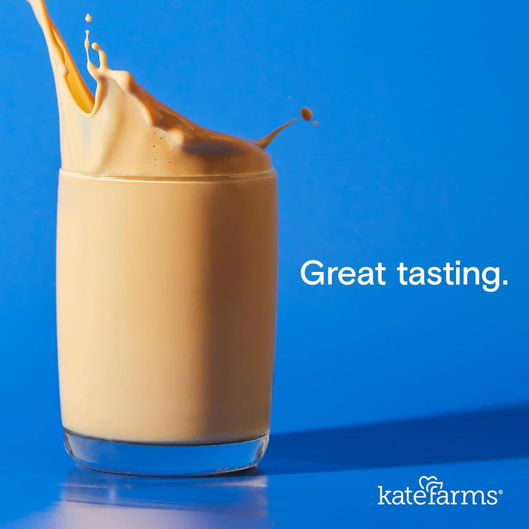 Kate Farms Adult Standard 1.0 Formula, Organic Vegan Plant Based Nutrition Shake, Vanilla, Chocolate, and Plain Flavors, 16G Protein, 28 Vitamins + Minerals, Gluten Free and Non-GMO, 11 FL Oz, Pack of 12 or 1 Each 31467378 57515874