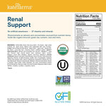 Kate Farms Renal Support 1.8 Shake, Vanilla Flavor, Organic Plant Based, 20g Protein, 27 Vitamins and Minerals, Specialized Dialysis Nutrition Support, Gluten Free and Non-GMO, 8.45 Fl Oz, Pack of 12 or 1 Each 25705634 80168769