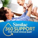 Similac 360 Total Care Non-GMO Infant Formula Powder, 5 HMP Prebiotics, Immune Support, 30.8 Oz., 1 Each or Case of 6 28572876 19307100