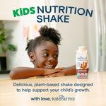 Kate Farms Pediatric Organic Nutrition Shake, Multiple Flavors, 8G of Protein, 27 Vitamins and Minerals, Meal Replacement, Protein Shake, Gluten Free, Non-GMO, 8.45 Fl Oz, Pack of 12 73916748