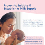 Limerick PJ's Comfort Electric Breast Pump, Hospital Grade Compression & Vaccum Technology, Dual Soft Silicone Breast Cups 63164132