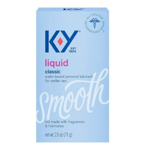 K-Y Personal Lubricant 2.5 oz. Bottle NonSterile, 1 Each