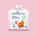 Kate Farms Organic Pediatric Blended Meal, Multiple Flavors, 8G Protein, Organic Whole Foods, Oral or Tube Feed Nutrition, Gluten Free and Non-GMO, 8.45 FL Oz, Pack of 12 or 1 Each 10189764