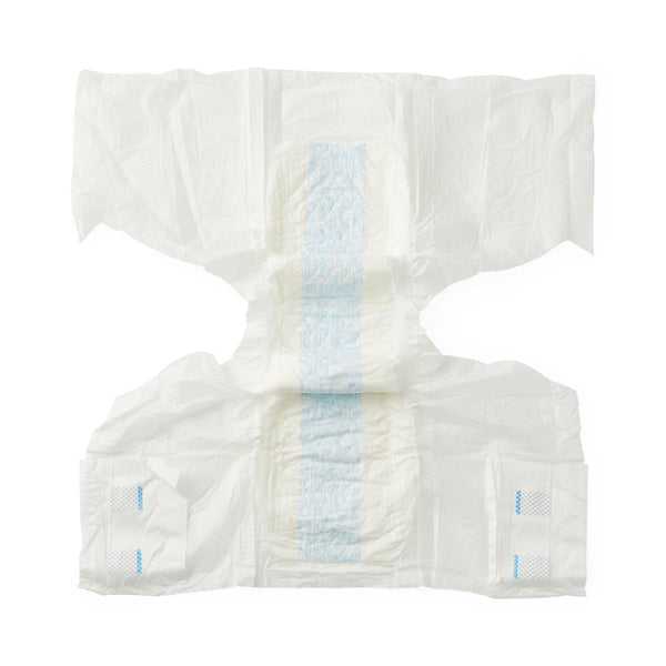 Medline Baribrief Bariatric Briefs, White, 65