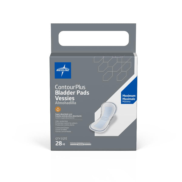 ContourPlus Bladder Control Pad for Incontinence, Maximum, 6.5