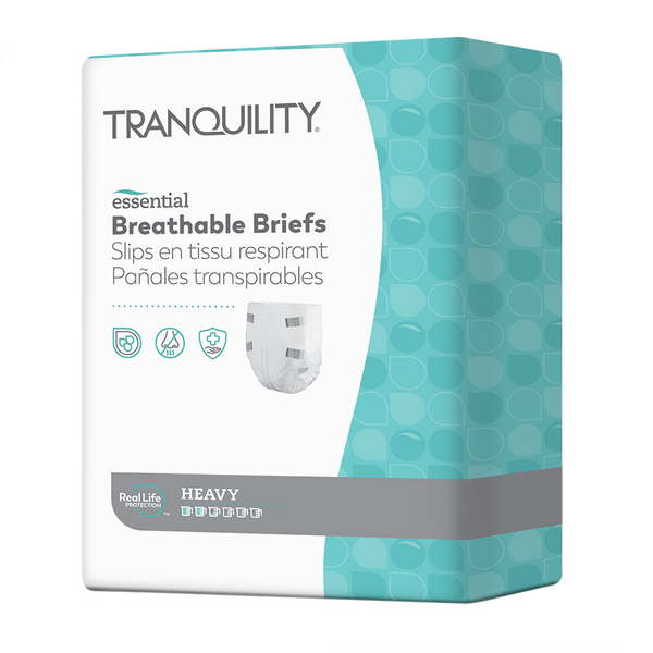 Tranquility Essential Briefs, Heavy Absorbency