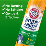 Simply Saline 3 in 1 Wound Wash 7.1 oz Bottle