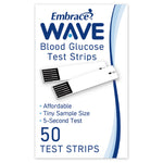 Embrace WAVE Blood Glucose Test Strips 27895162