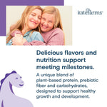 Kate Farms Pediatric Peptide 1.0 Sole-Source Nutrition Formula, Vanilla Flavor, Organic Enzymatically Hydrolyzed Plant-Based Protein Drink, Meal Replacement for Oral & Tube Feeding, 8.45 FL Oz, Pack of 12 or 1 Each 48266483 72569507