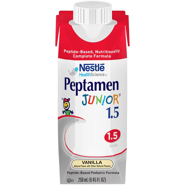 Peptamen Junior 1.5 Pediatric Tube Feeding Formula, 250 mL Cartons 14640028