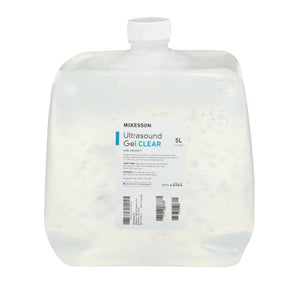 McKesson Ultrasound Gel, Clear, 5 Liters, Cubitainer, Ultrasound and Laser Transmission, Case of 4 94166922