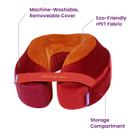 Cabeau Evolution Earth Memory Foam Travel Neck Pillow, One Size, Multiple Colors 85824645