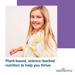 Kate Farms Pediatric Peptide 1.0 Sole-Source Nutrition Formula, Vanilla Flavor, Organic Enzymatically Hydrolyzed Plant-Based Protein Drink, Meal Replacement for Oral & Tube Feeding, 8.45 FL Oz, Pack of 12 or 1 Each 48266483 72569507