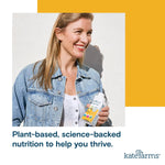 Kate Farms Organic Plant Based Nutrition Shake, Vanilla, Chocolate, and Coffee Flavors, 16g protein, 27 Vitamins and Minerals, Meal Replacement, Protein Shake, Gluten Free, Non-GMO, 11 oz, 11 FL Oz, Pack of 12 or 1 Each 38288507 72432039