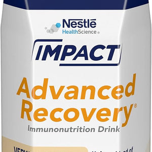IMPACT Advanced Recovery Immunonutrition Drink, Vanilla, Nutrition PRE and POST Surgery, (280 Calories, 26g Protein) 8.45 Fl Oz Cartons 28598128 21122208