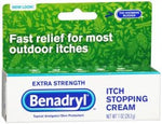 Benadryl 1% Strength Itch Relief Cream 1 oz tube, 1 Each 99698729