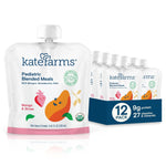 Kate Farms Organic Pediatric Blended Meal, Multiple Flavors, 8G Protein, Organic Whole Foods, Oral or Tube Feed Nutrition, Gluten Free and Non-GMO, 8.45 FL Oz, Pack of 12 or 1 Each 56654881