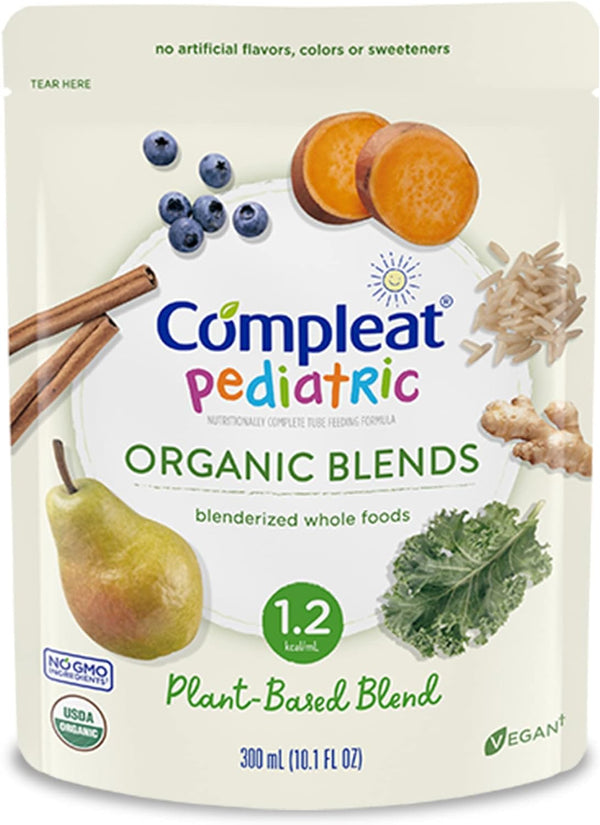 COMPLEAT Pediatric Organic Blends, Plant Based Blend, 10.1 fl. oz 41891430 80207380