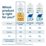 Kate Farms Organic Plant Based Nutrition Shake, Vanilla, Chocolate, and Coffee Flavors, 16g protein, 27 Vitamins and Minerals, Meal Replacement, Protein Shake, Gluten Free, Non-GMO, 11 oz, 11 FL Oz, Pack of 12 or 1 Each 38288507 72432039