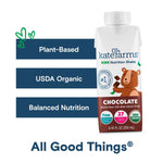 Kate Farms Pediatric Organic Nutrition Shake, Multiple Flavors, 8G of Protein, 27 Vitamins and Minerals, Meal Replacement, Protein Shake, Gluten Free, Non-GMO, 8.45 Fl Oz, Pack of 12 73916748