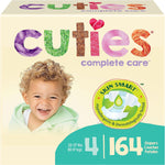 Cuties Complete Care Diapers, Skin Smart, Absorbent, Hypoallergenic, Flexible and Secure Tabs, Comes in Multiple Sizes 30281122